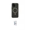 ieg™ iPhone 15 Pro Max Kılıf Yadigar Işık - Siyah Bilvis 0.18mm Plus Cam Ekran Koruyucu
