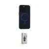 ieg™ iPhone 15 Pro Max Kılıf Yadigar Işık - Siyah Bilvis 3D Cam Ekran Koruyucu