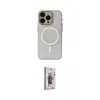 ieg™ iPhone 15 Pro Max Kılıf Yadigar Işık - Siyah Bilvis 3D Cam Ekran Koruyucu