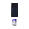 ieg™ iPhone 15 Pro Max Kılıf Yadigar Işık - Siyah Bilvis 5in1 3D Magic Cam Ekran Koruyucu