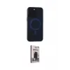 ieg™ iPhone 15 Pro Max Kılıf Yadigar Işık - Siyah Bilvis Hayalet Cam Ekran Koruyucu