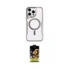 ieg™ iPhone 15 Pro Max Kılıf Yadigar Klasik Özel Seri - Siyah Buffer Cam Ekran Koruyucu