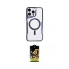 ieg™ iPhone 15 Pro Max Kılıf Yadigar Klasik Özel Seri - Siyah Buffer Cam Ekran Koruyucu