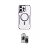 ieg™ iPhone 15 Pro Max Kılıf Yadigar Klasik Özel Seri - Siyah Vanessa Magic Hayalet Cam