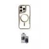 ieg™ iPhone 15 Pro Max Kılıf Yadigar Klasik Özel Seri - Siyah Vanessa Magic Hayalet Cam