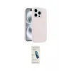 ieg™ iPhone 15 Pro Max Kılıf Yankı Form Serisi - Şeffaf Pasifik Cam Ekran Koruyucu