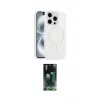 ieg™ iPhone 15 Pro Max Kılıf Yankı Form Serisi - Siyah 360 Mat Full Body Arka Koruyucu