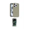 ieg™ iPhone 15 Pro Max Kılıf Yankı Form Serisi - Siyah 360 Mat Full Body Arka Koruyucu