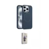 ieg™ iPhone 15 Pro Max Kılıf Yankı Form Serisi - Siyah Bilvis 3D Cam Ekran Koruyucu
