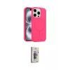 ieg™ iPhone 15 Pro Max Kılıf Yankı Form Serisi - Siyah Bilvis 3D Cam Ekran Koruyucu
