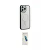 ieg™ iPhone 15 Pro Max Kılıf Yankı Işık Özel Seri - Şeffaf Pasifik Cam Ekran Koruyucu
