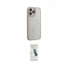 ieg™ iPhone 15 Pro Max Kılıf Yankı Işık Özel Seri - Şeffaf Pasifik Cam Ekran Koruyucu
