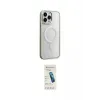 ieg™ iPhone 15 Pro Max Kılıf Yankı Işık Özel Seri - Şeffaf Pasifik Cam Ekran Koruyucu