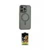 ieg™ iPhone 15 Pro Max Kılıf Yankı Işık Özel Seri - Siyah Buffer Cam Ekran Koruyucu