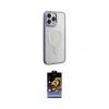 ieg™ iPhone 15 Pro Max Kılıf Yankı Işık Özel Seri - Siyah Buffer Hayalet Cam Ekran Koruyucu
