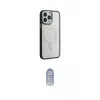 ieg™ iPhone 15 Pro Max Kılıf Yankı Işık Özel Seri - Siyah Joko Magic 5D Cam