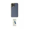 ieg™ iPhone 15 Pro Max Kılıf Yankı Serisi - Şeffaf Pasifik Cam Ekran Koruyucu