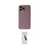 ieg™ iPhone 15 Pro Max Kılıf Yankı Serisi - Şeffaf Pasifik Cam Ekran Koruyucu
