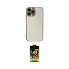 ieg™ iPhone 15 Pro Max Kılıf Yankı Serisi - Siyah Buffer Cam Ekran Koruyucu