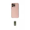 ieg™ iPhone 15 Pro Max Kılıf Yankı Serisi - Siyah Joko Magic 5D Hayalet Cam