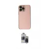 ieg™ iPhone 15 Pro Max Kılıf Yankı Serisi - Siyah Vanessa Magic Hayalet Cam