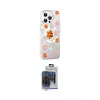 ieg™ iPhone 15 Pro Max Kılıf Yörünge Işık Prime - Siyah Vanessa Magic Cam