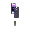 ieg™ iPhone 15 Pro Max Kılıf Yörünge Klasik - Siyah Joko Magic 5D Hayalet Cam