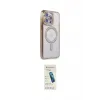 ieg™ iPhone 15 Pro Max Kılıf Zirve Doku Prime - Şeffaf Pasifik Cam Ekran Koruyucu