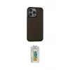 ieg™ iPhone 15 Pro Max Kılıf Zirve Işık Serisi - Siyah Polymer Nano Ekran Koruyucu