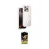 ieg™ iPhone 15 Pro Max Kılıf Zirve Klasik Prime - Siyah Buffer Cam Ekran Koruyucu