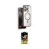 ieg™ iPhone 15 Pro Max Kılıf Zirve Klasik Prime - Siyah Buffer Cam Ekran Koruyucu
