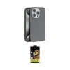 ieg™ iPhone 15 Pro Max Kılıf Zirve Modern Prime - Siyah Buffer Cam Ekran Koruyucu