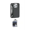 ieg™ iPhone 15 Pro Max Kılıf Zirve Modern Prime - Siyah Vanessa Magic Cam