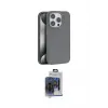 ieg™ iPhone 15 Pro Max Kılıf Zirve Modern Prime - Siyah Vanessa Magic Cam