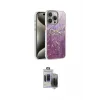 ieg™ iPhone 15 Pro Max Kılıf Zirve Modern Prime - Siyah Vanessa Magic Hayalet Cam