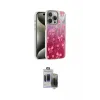 ieg™ iPhone 15 Pro Max Kılıf Zirve Modern Prime - Siyah Vanessa Magic Hayalet Cam