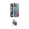 ieg™ iPhone 15 Pro Max Kılıf Zirve Modern Prime - Siyah Vanessa Magic Hayalet Cam
