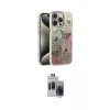 ieg™ iPhone 15 Pro Max Kılıf Zirve Modern Prime - Siyah Vanessa Magic Hayalet Cam