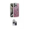 ieg™ iPhone 15 Pro Max Kılıf Zirve Modern Prime - Siyah Vanessa Magic Hayalet Cam