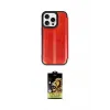 ieg™ iPhone 15 Pro Max Kılıf Zirve Yansıma Serisi - Siyah Buffer Cam Ekran Koruyucu