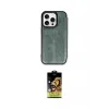 ieg™ iPhone 15 Pro Max Kılıf Zirve Yansıma Serisi - Siyah Buffer Cam Ekran Koruyucu