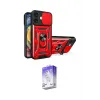 ieg™ iPhone 16 Kılıf Ahenk Klasik - Siyah Bilvis 5in1 3D Magic Cam Ekran Koruyucu