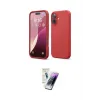 ieg™ iPhone 16 Kılıf Ahenk Serisi - Şeffaf Pasifik Cam Ekran Koruyucu