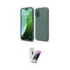 ieg™ iPhone 16 Kılıf Ahenk Serisi - Şeffaf Pasifik Cam Ekran Koruyucu