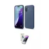 ieg™ iPhone 16 Kılıf Ahenk Serisi - Şeffaf Pasifik Cam Ekran Koruyucu