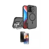 ieg™ iPhone 16 Kılıf Akış Form - Siyah 3D Antistatik Mat Seramik Nano Ekran Koruyucu