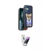 ieg™ iPhone 16 Kılıf İz Minimal Koleksiyonu - Şeffaf Pasifik Cam Ekran Koruyucu