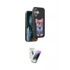 ieg™ iPhone 16 Kılıf İz Minimal Koleksiyonu - Şeffaf Pasifik Cam Ekran Koruyucu