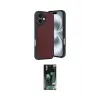 ieg™ iPhone 16 Kılıf Kıvılcım Işık Serisi - Siyah 360 Mat Full Body Arka Koruyucu