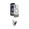 ieg™ iPhone 16 Kılıf Kozmos Form Özel Seri - Şeffaf Pasifik Cam Ekran Koruyucu
